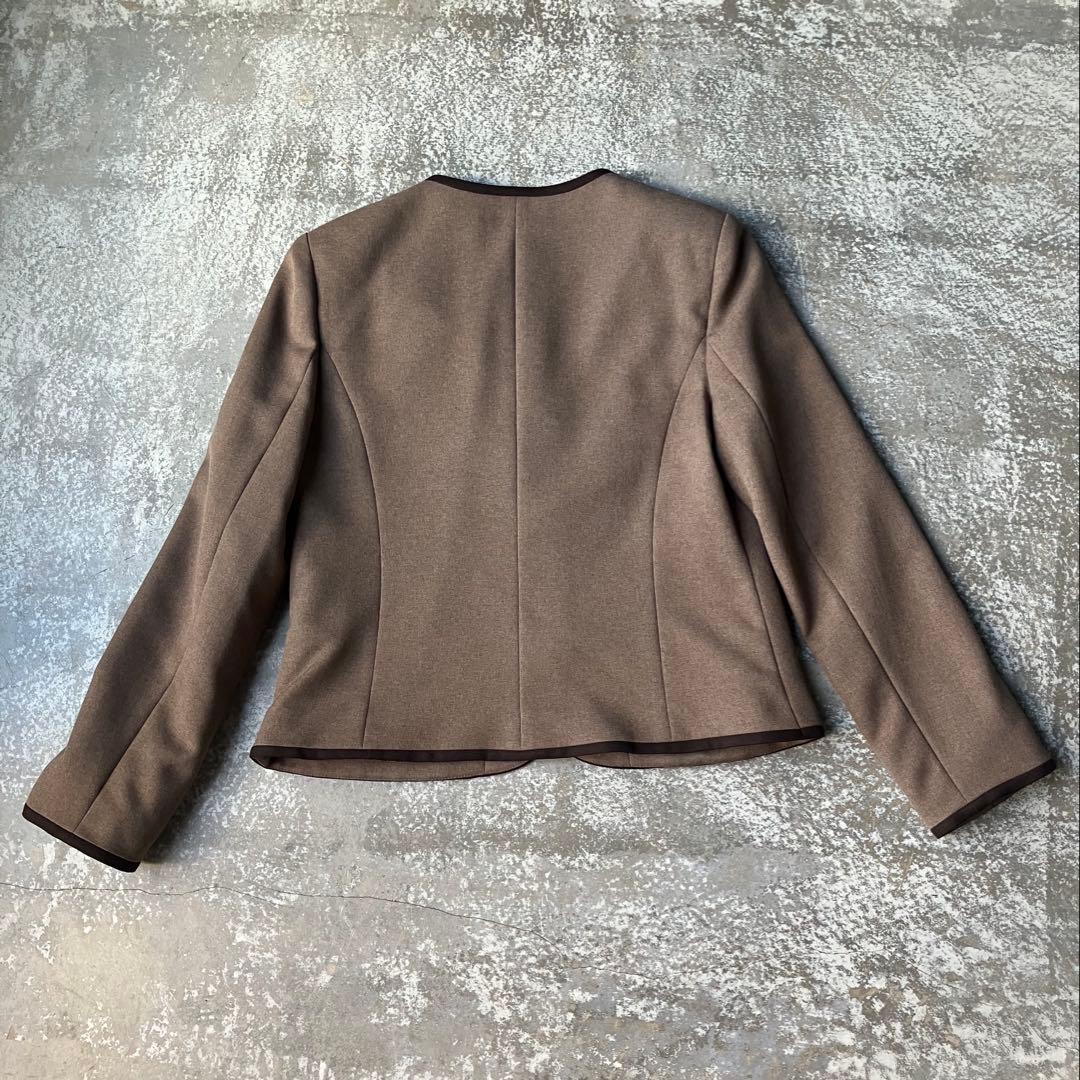 エル アンノアール 卒服 160 女の子 5点セット茶色 ブラウン チェック