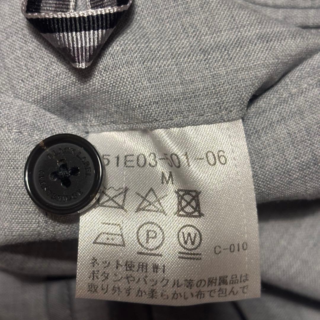 極美品　ブラックレーベルクレストブリッジ　 ウール　アンコン　ジャケット　2B