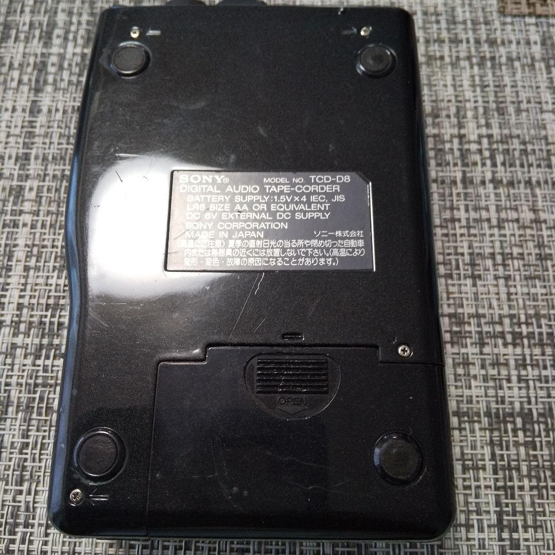 訳アリ ソニーデジタルオーディオカセットDATウォークマンTCD-D8