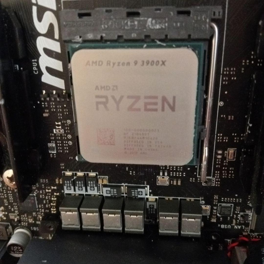 MSI B450I マザーボードryzen９3900x DDR4 16Gx2枚