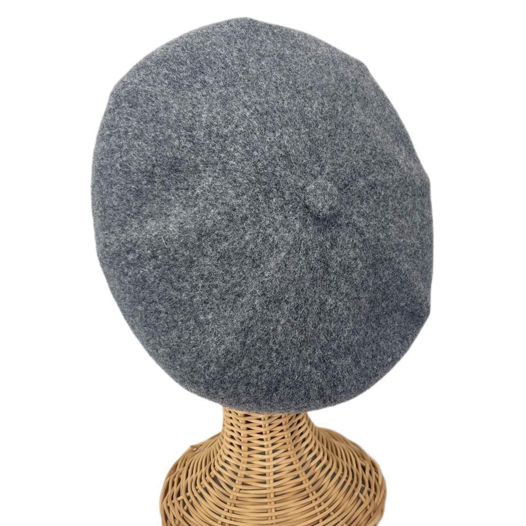 SALE⭐️BIGサイズ　KANGOL　ベレー　ウール素材　Gray　XLサイズ