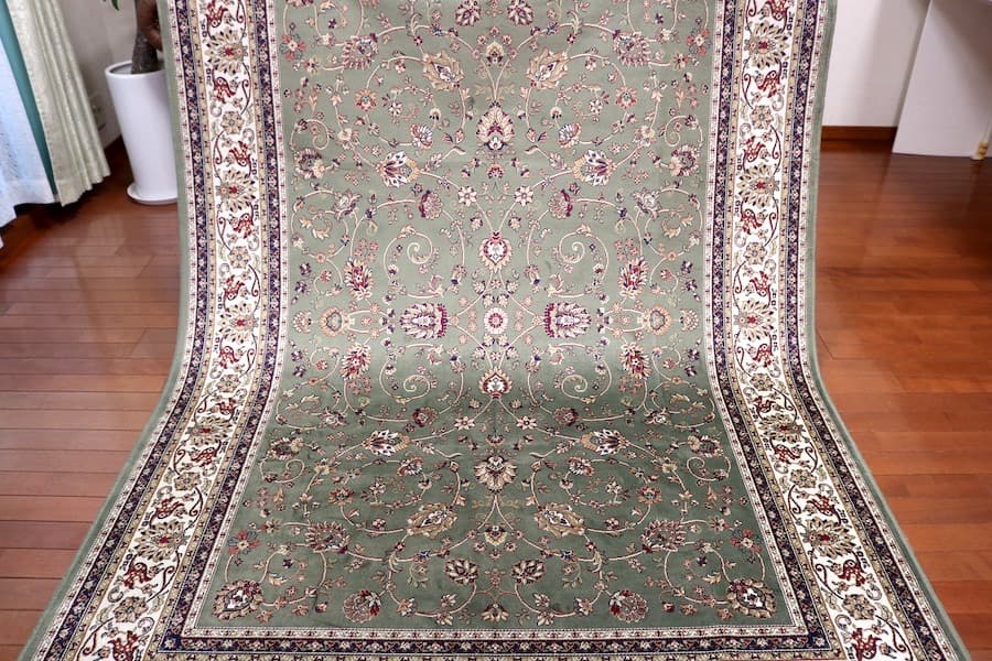 ペルシャ柄絨毯 200×290 新品未使用 大判ラグ カーペット 訳あり