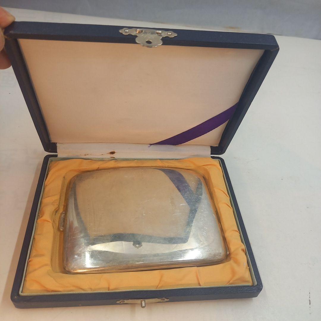 銀製　シガレットケース