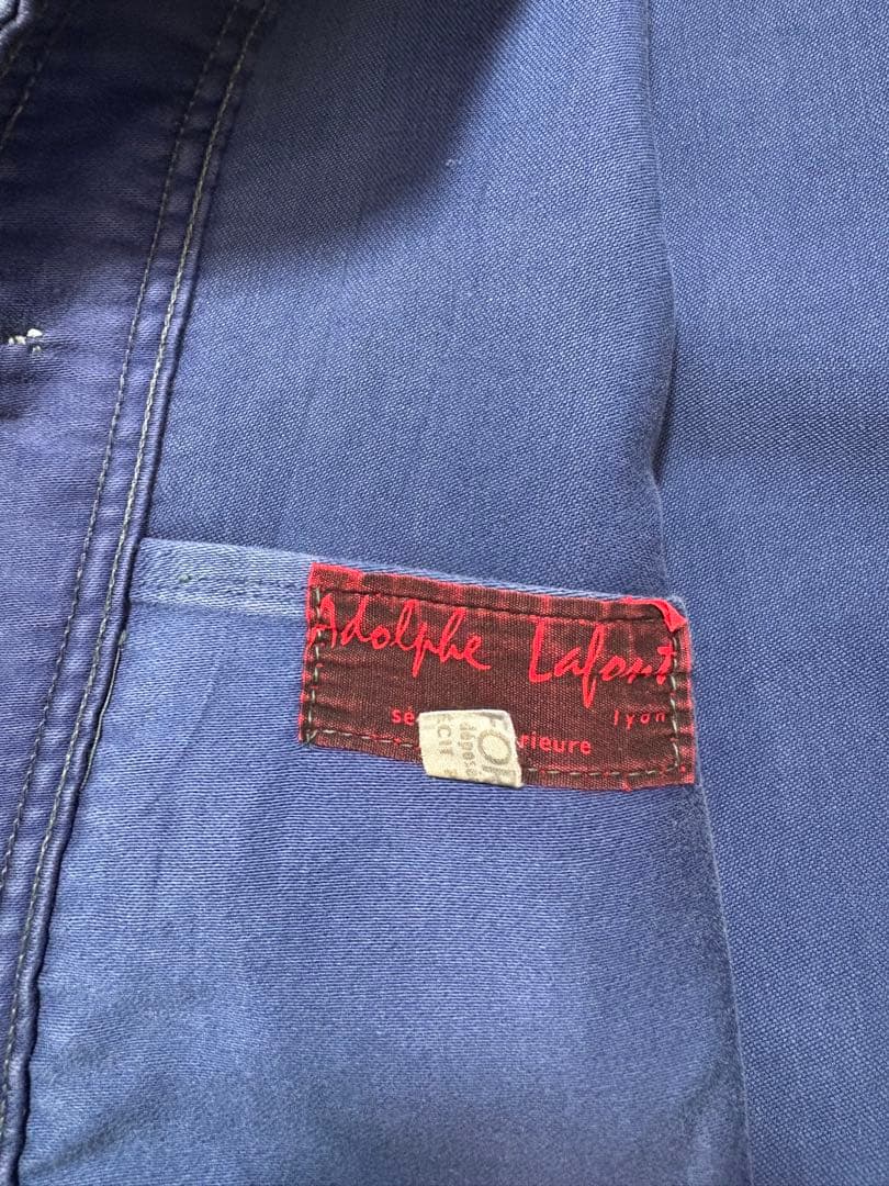 40-50s アドルフラフォン 筆記体タグ モールスキン Vポケ ユーロワーク