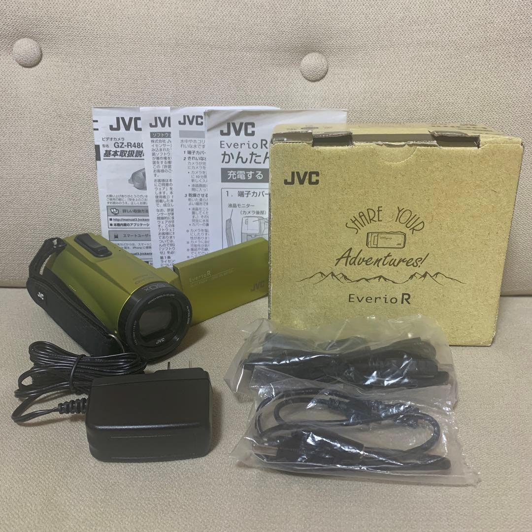 JVCKENWOOD ビデオカメラ シトロンイエローGZ-R480-Y