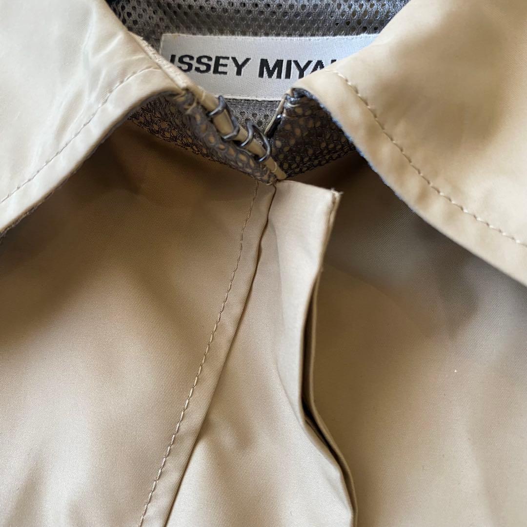 【美品】ISSEY MIYAKE イッセイミヤケ 変形トレンチコート サイズM