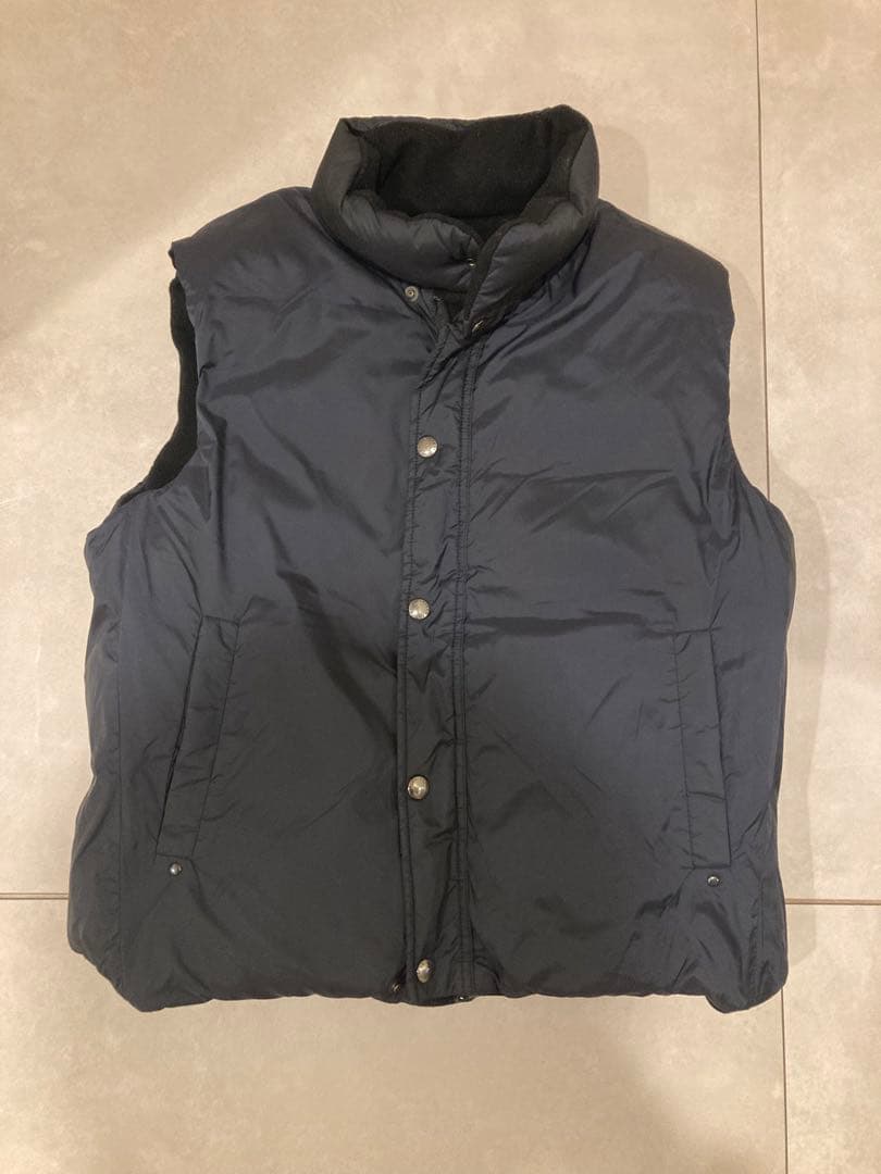 【スペシャル】ラルフローレン POLO リバーシブルダウンベスト 黒 90S