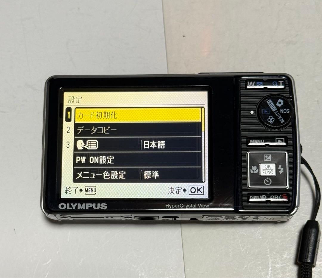 オリンパス OLYMPUS μ-7010 シルバー