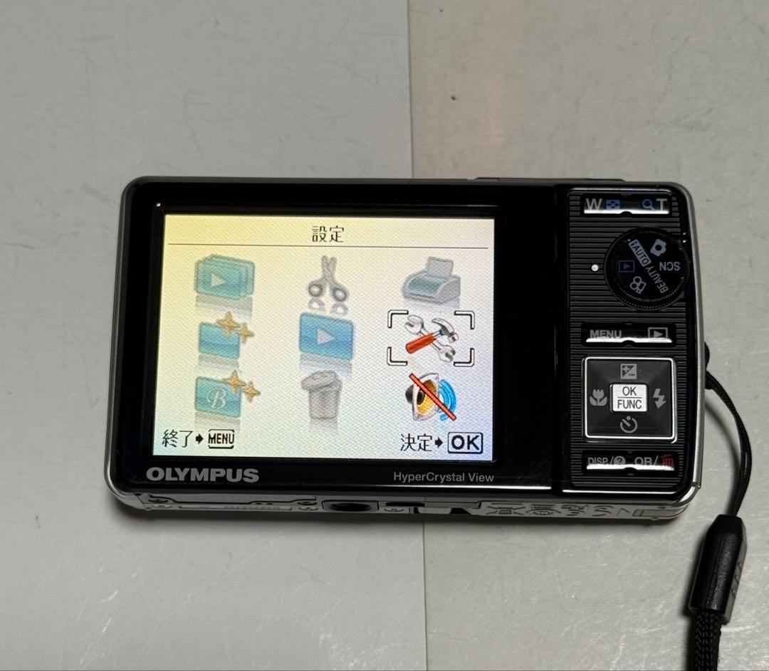 オリンパス OLYMPUS μ-7010 シルバー