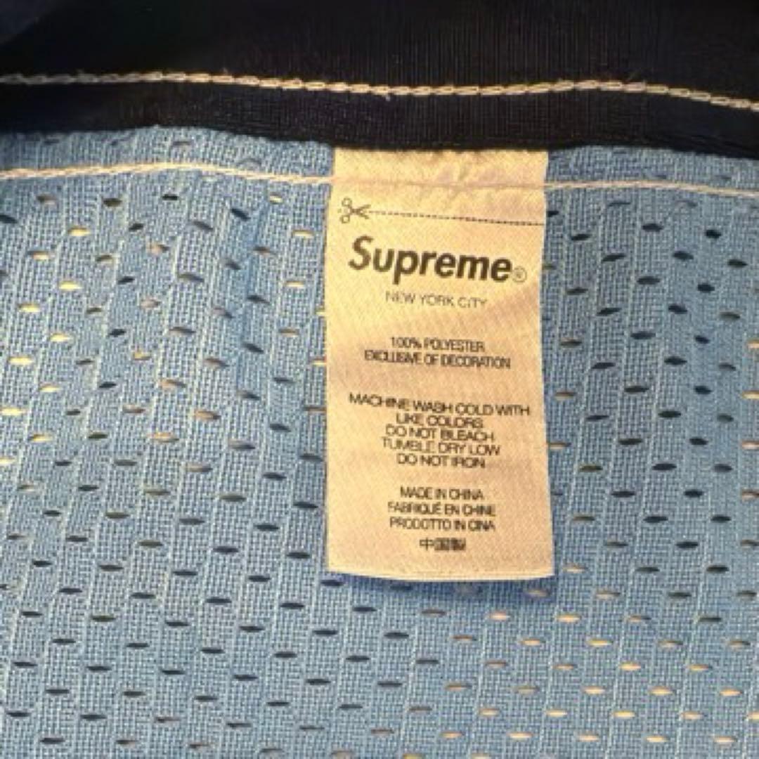 supreme Tシャツ フットボール ジャージ ライトブルー Lサイズ