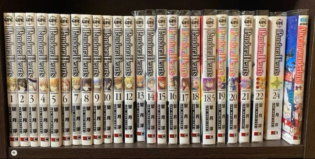 初版多数！Pandora Hearts 1〜22,24巻セット 特典付き