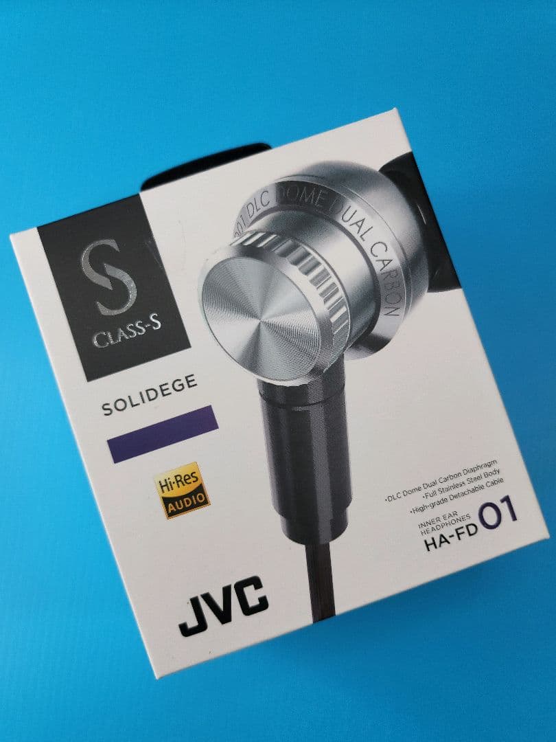 【Hi-Res】CLASS-S JVC HA-FD01 SOLIDEGE