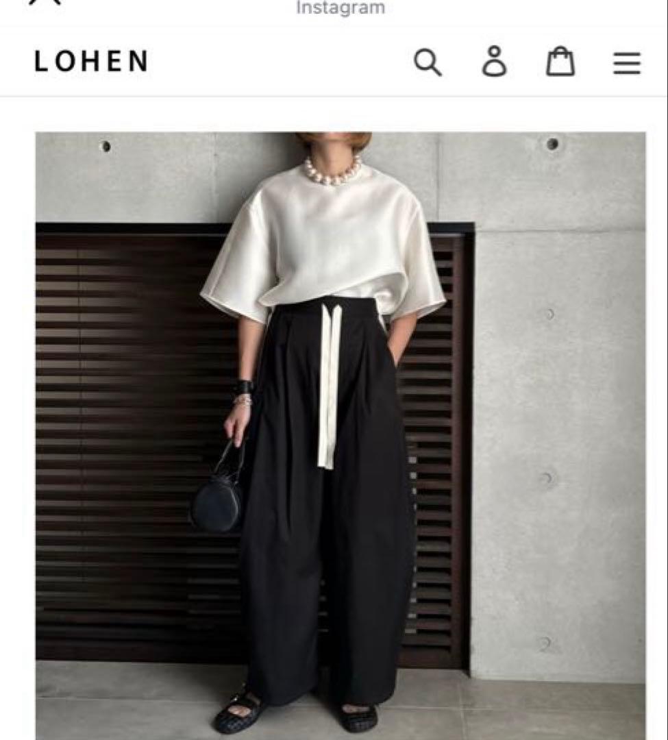パンツ LOHEN DRAWCORD CHINO PANTS38
