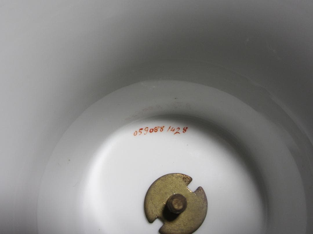 マイセン Meissen 花瓶 R.Münch絵付け 金彩 高さ26.5cm