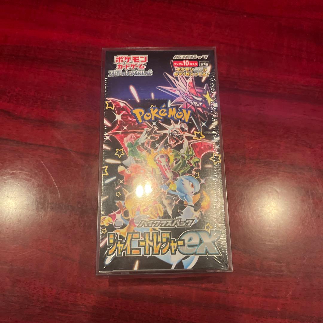【完全未開封・シュリンク付き】 ポケモンカード シャイニートレジャーex BOX