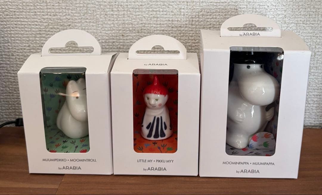 アラビア　ムーミン　フィギュア　陶器　ARABIA