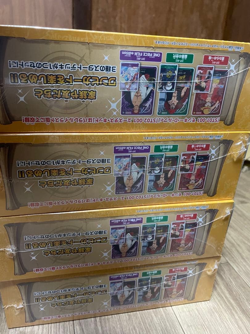 ワンピースカード ファミリーデッキセット　4個