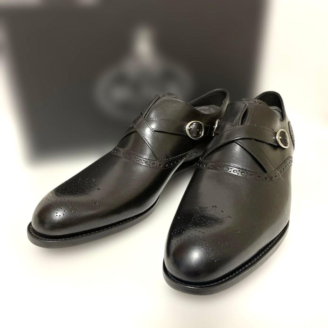 BARKER BLACK レザーシューズ M0100 UK9 ブラック 未使用