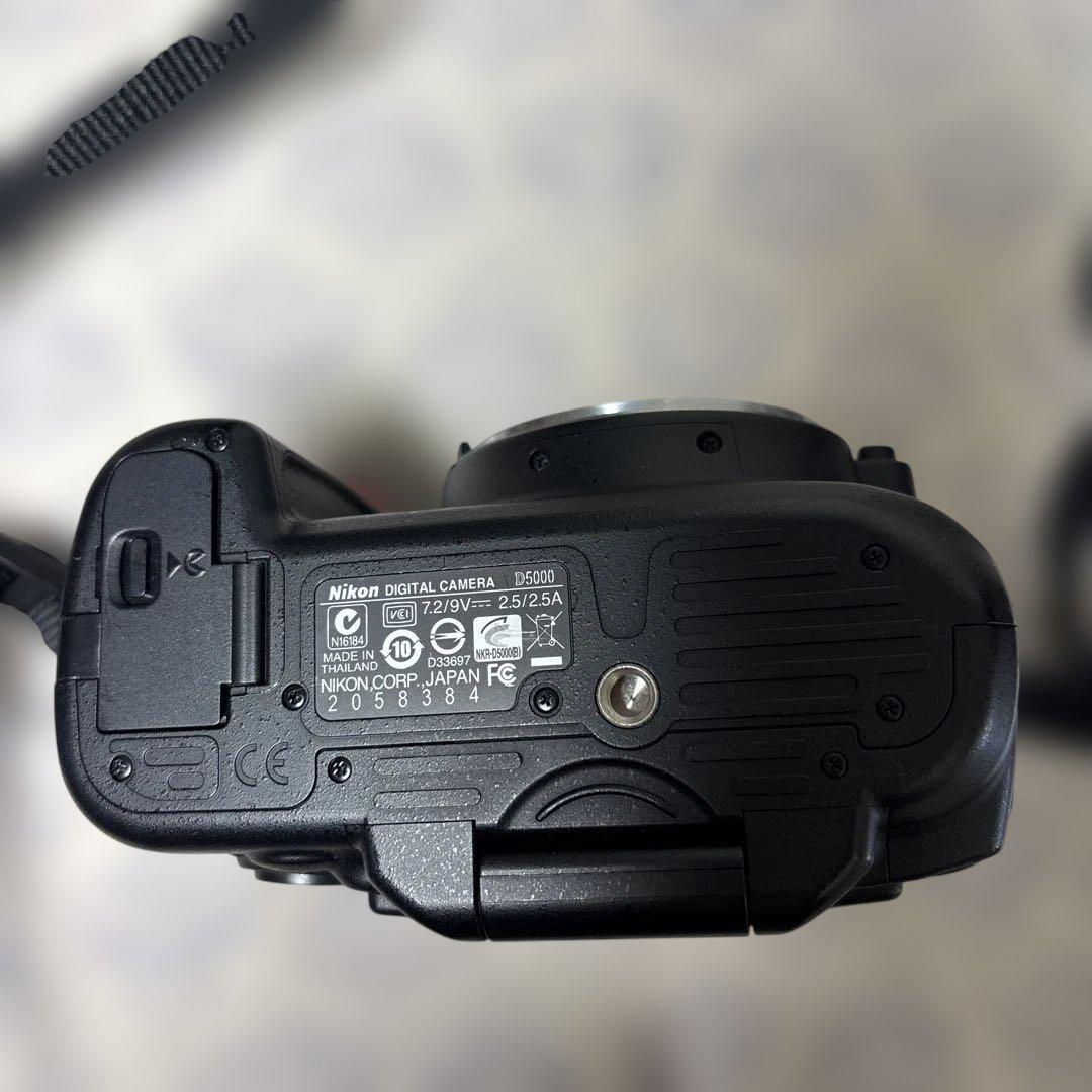 Nikon D5000 デジタル一眼レフカメラmi-na バッグストラップセット