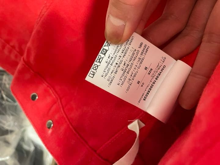 off-white デニムジャケット