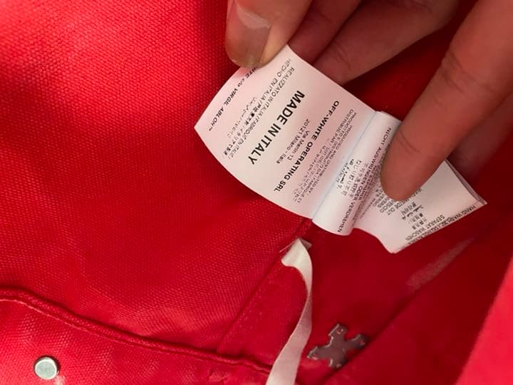 off-white デニムジャケット