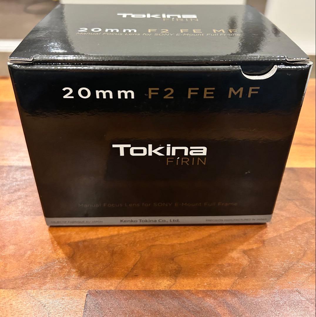 トキナー Tokina 単焦点レンズ FíRIN 20mm F2 FE MF