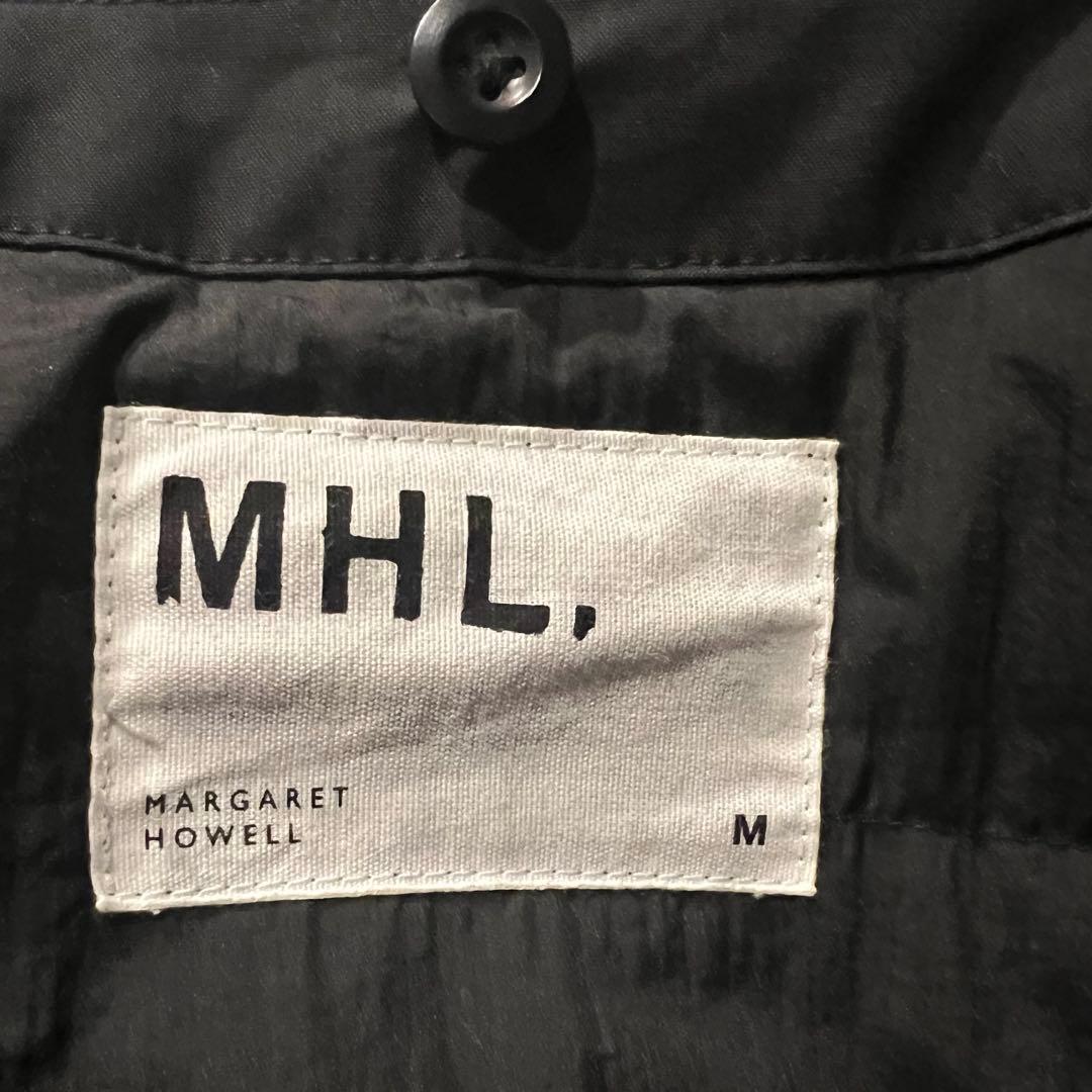 こなんさま　MHL 　ブラックモッズコート　ダウンライナー付　フード取り外し可能