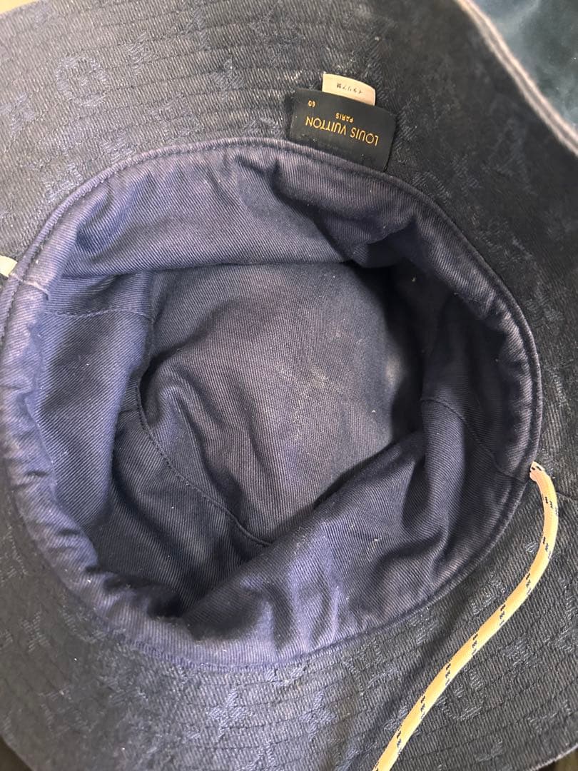 Louis Vuittonネイビー バケットハット