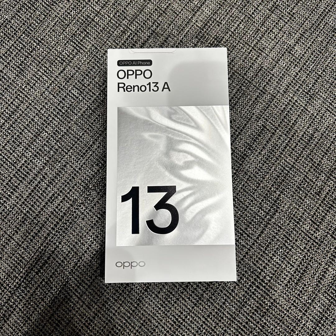 OPPO Reno 13 ASIMフリースマホ 新品未使用未開封アイスブルー