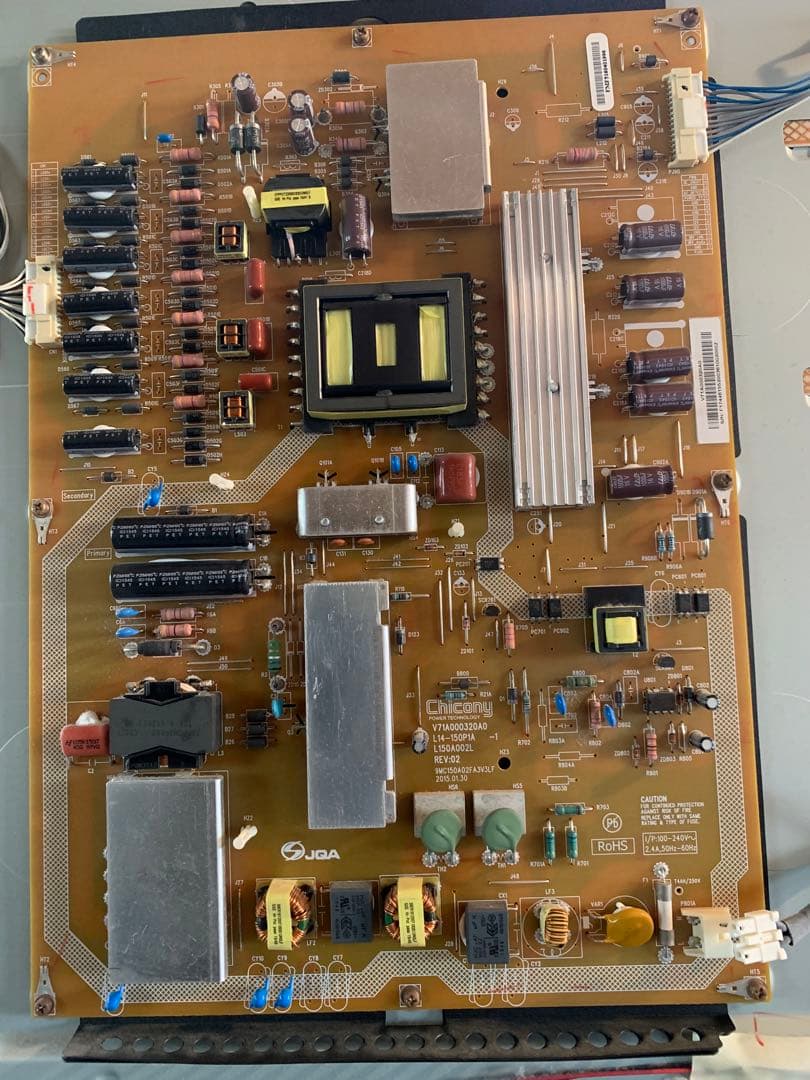 東芝 REGZA 液晶テレビ55J10 基盤セット