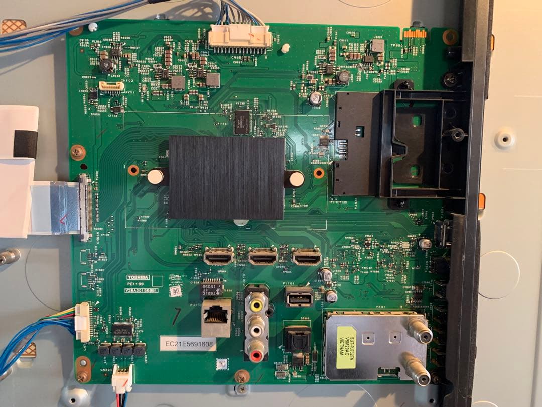 東芝 REGZA 液晶テレビ55J10 基盤セット