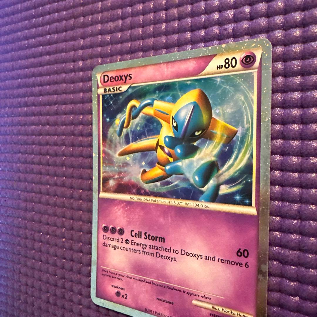 交渉あり　海外版ポケモンカード デオキシス deoxys #SL1