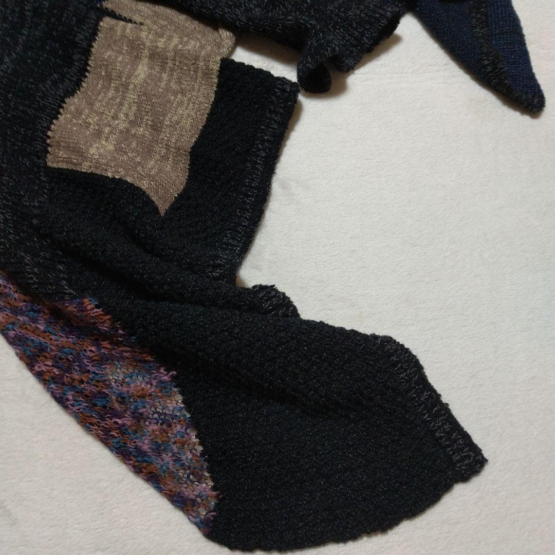 shige！　おまとめ　慈雨　ワンピース　パッチワーク ニットベスト