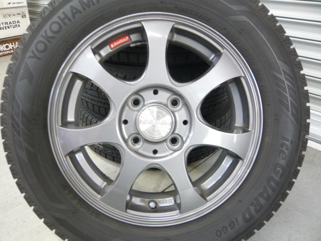 送料込☆中古ヨコハマアイスガードiG60☆165/70R14☆スタッドレスセット
