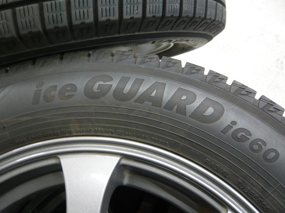 送料込☆中古ヨコハマアイスガードiG60☆165/70R14☆スタッドレスセット