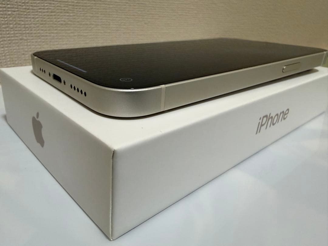 iPhone 13 128GB （白） 箱あり／美品