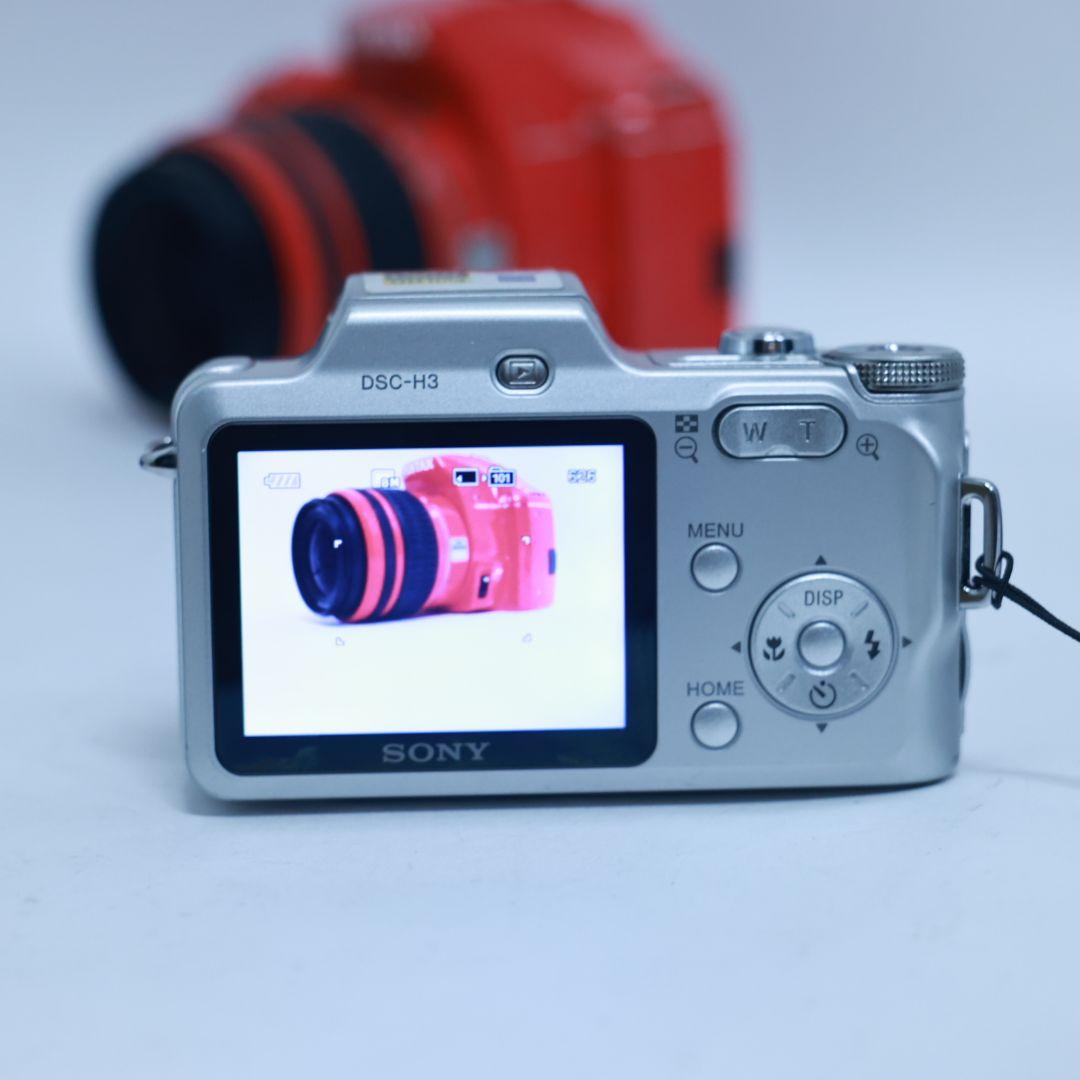 スマホ転送可 SONY H3 デジタルカメラ メモリー電池付き コンデジ
