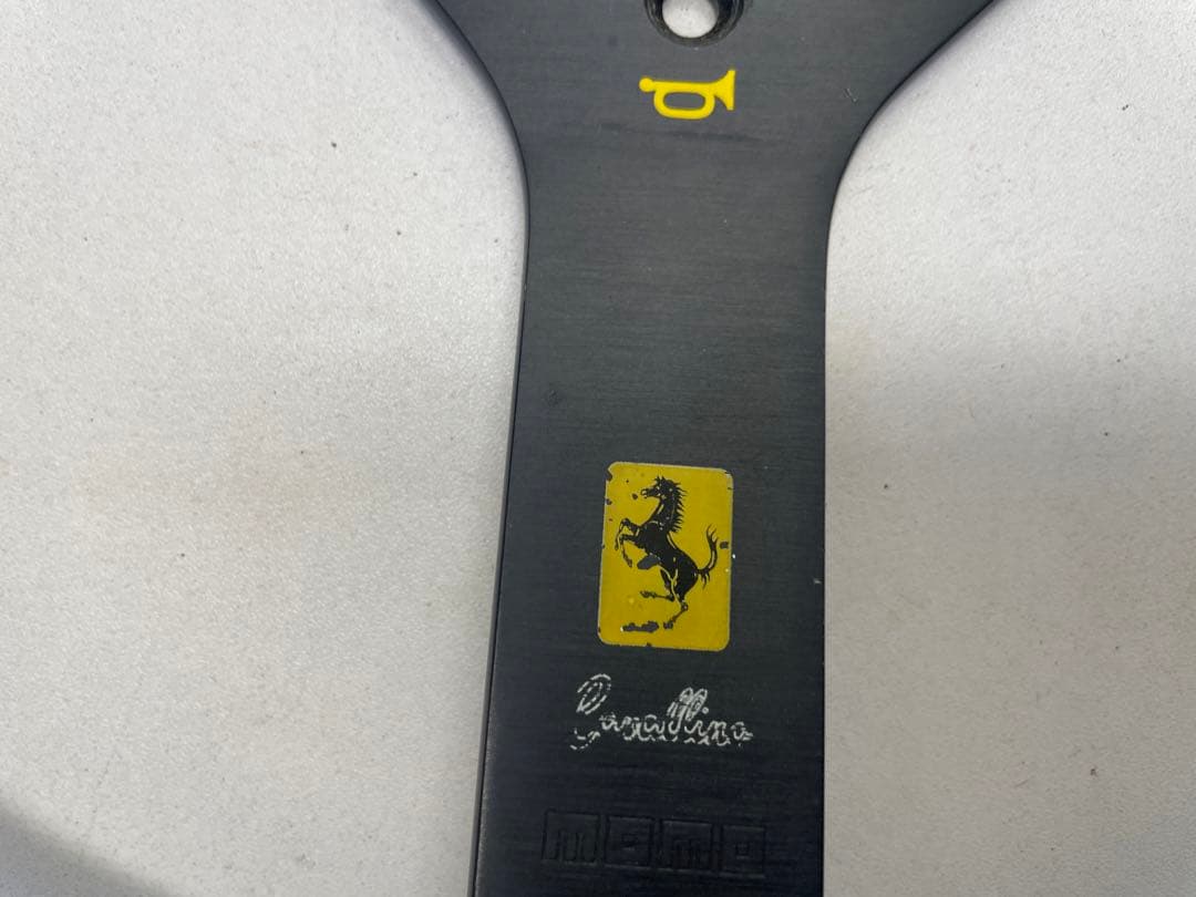 【希少】MOMOモモ 革 ハンドル