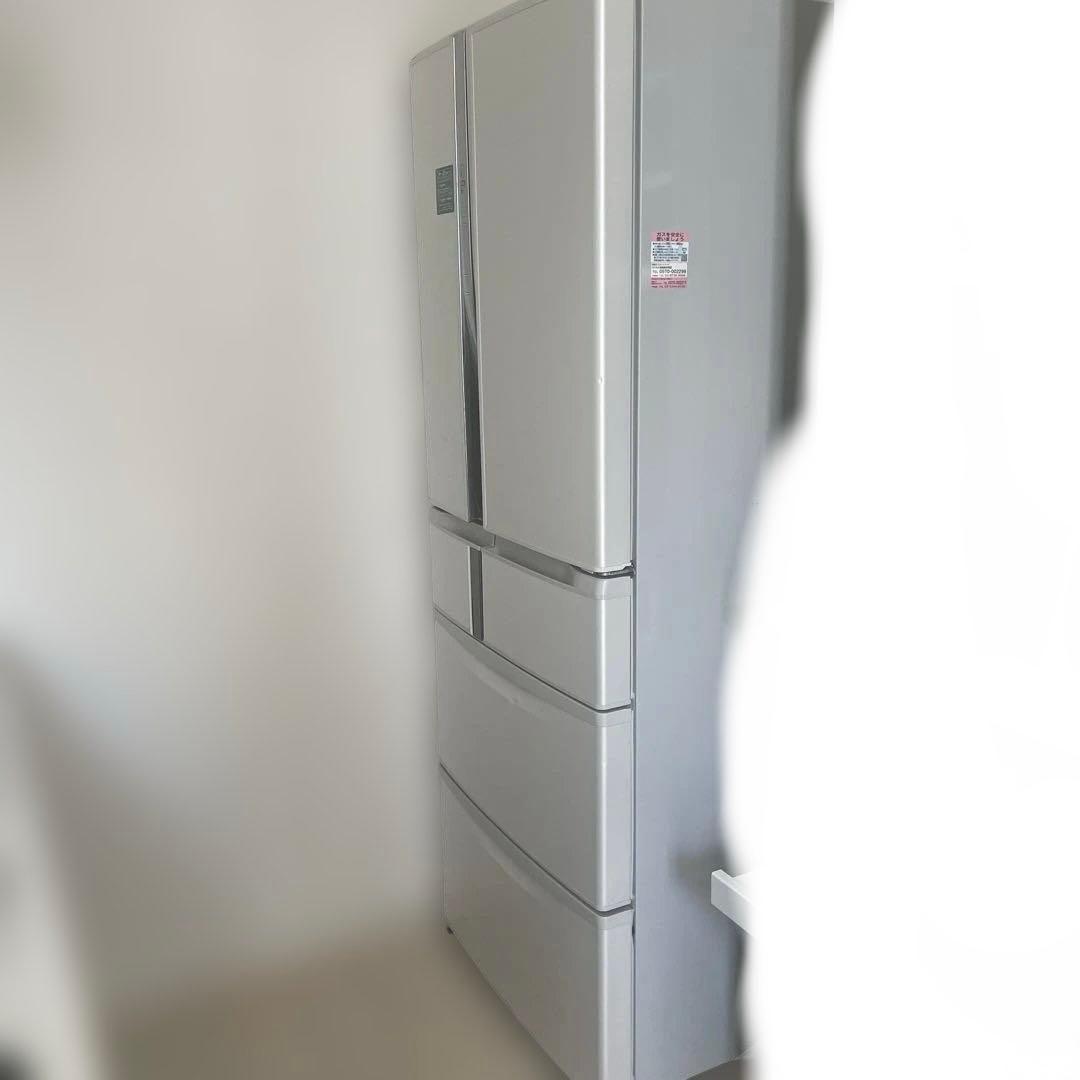 三菱ノンフロン冷凍冷蔵庫　MR-R52T-S 2012年製　ホワイト 520L