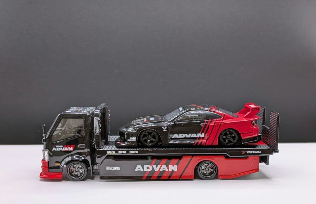 1/64 TimeMicro H300＆LB S15 シルビア