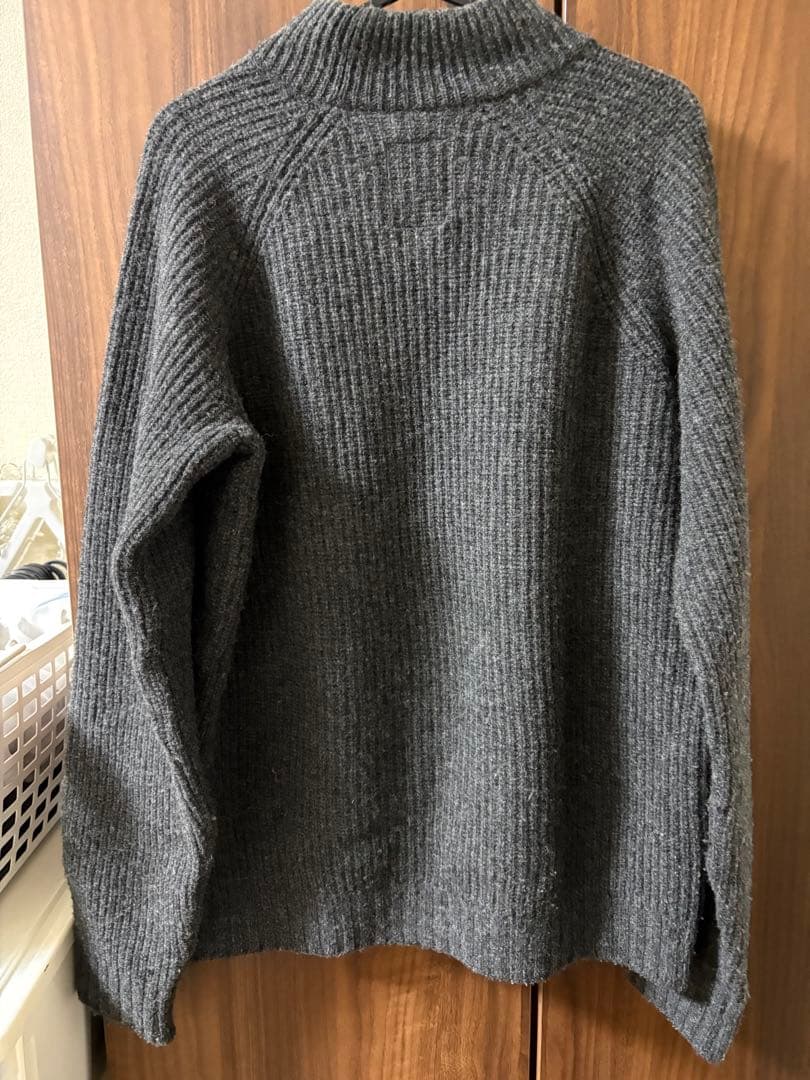 visvim ヴィズヴィム　ニット　セーター　グレー