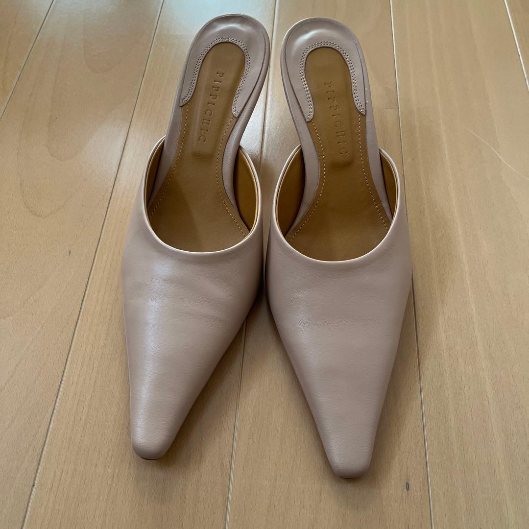 【新品】pippichic ポインテッドトゥミュール Mimoza MULE