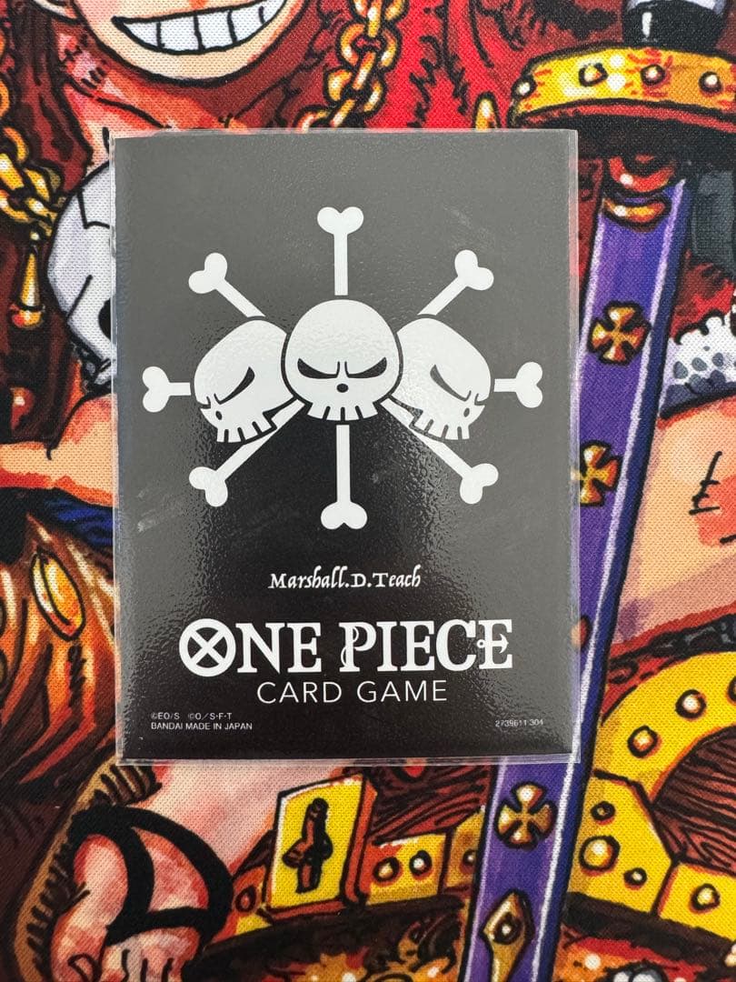 黒ひげデッキ　フルパラ　スリーブ付