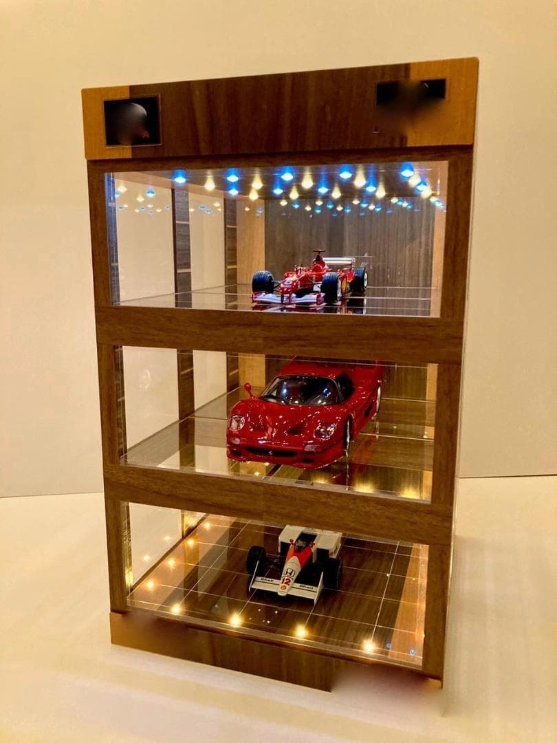 こう。オーダー品・USB電源 2層式・ディスプレーBOX / ネオジオラマ