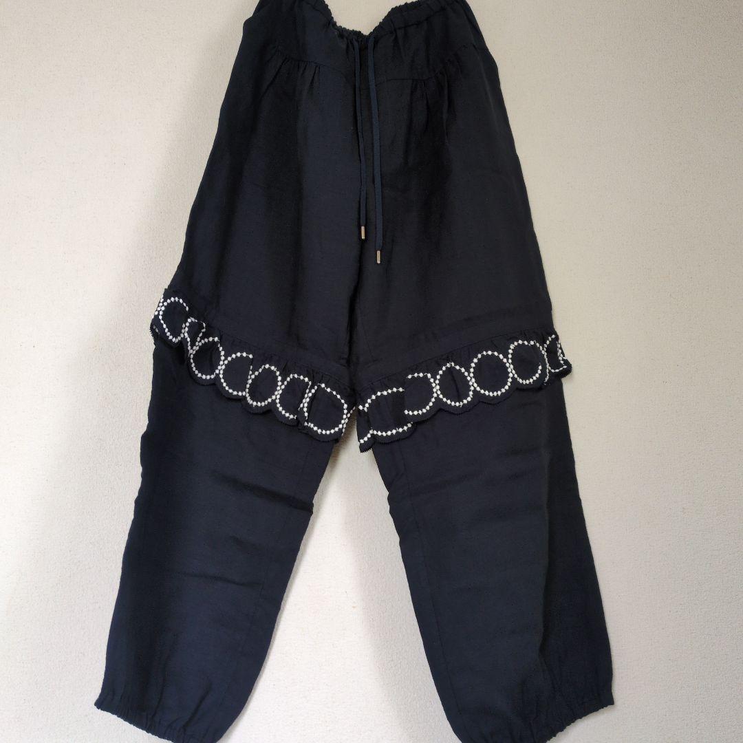 r*k様 美品　ミナペルホネン　タンバリン　リネンパンツ　38