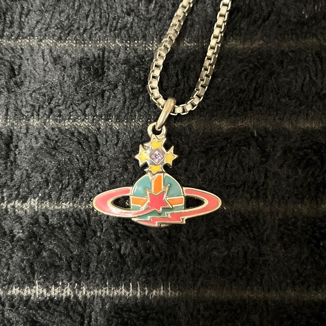 希少 vivienne westwood Shooting Star ネックレス
