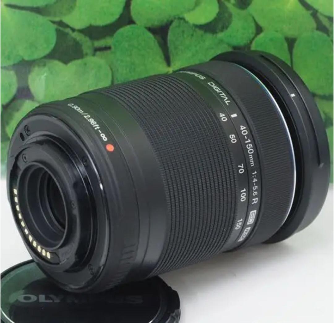 【未使用】オリンパスM.ZUIKO40-150mm望遠レンズスポーツ撮影で大活躍