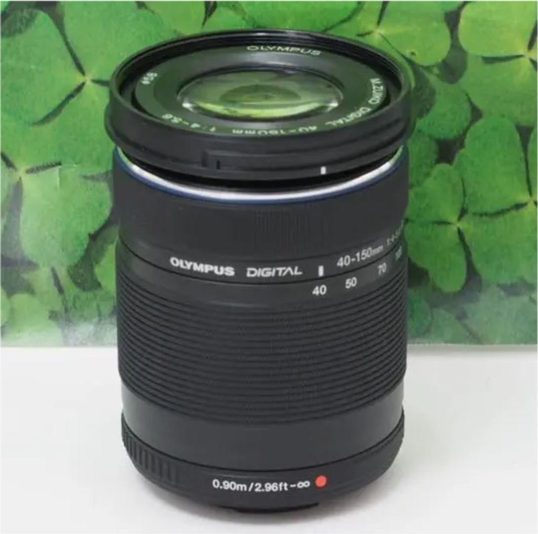 【未使用】オリンパスM.ZUIKO40-150mm望遠レンズスポーツ撮影で大活躍