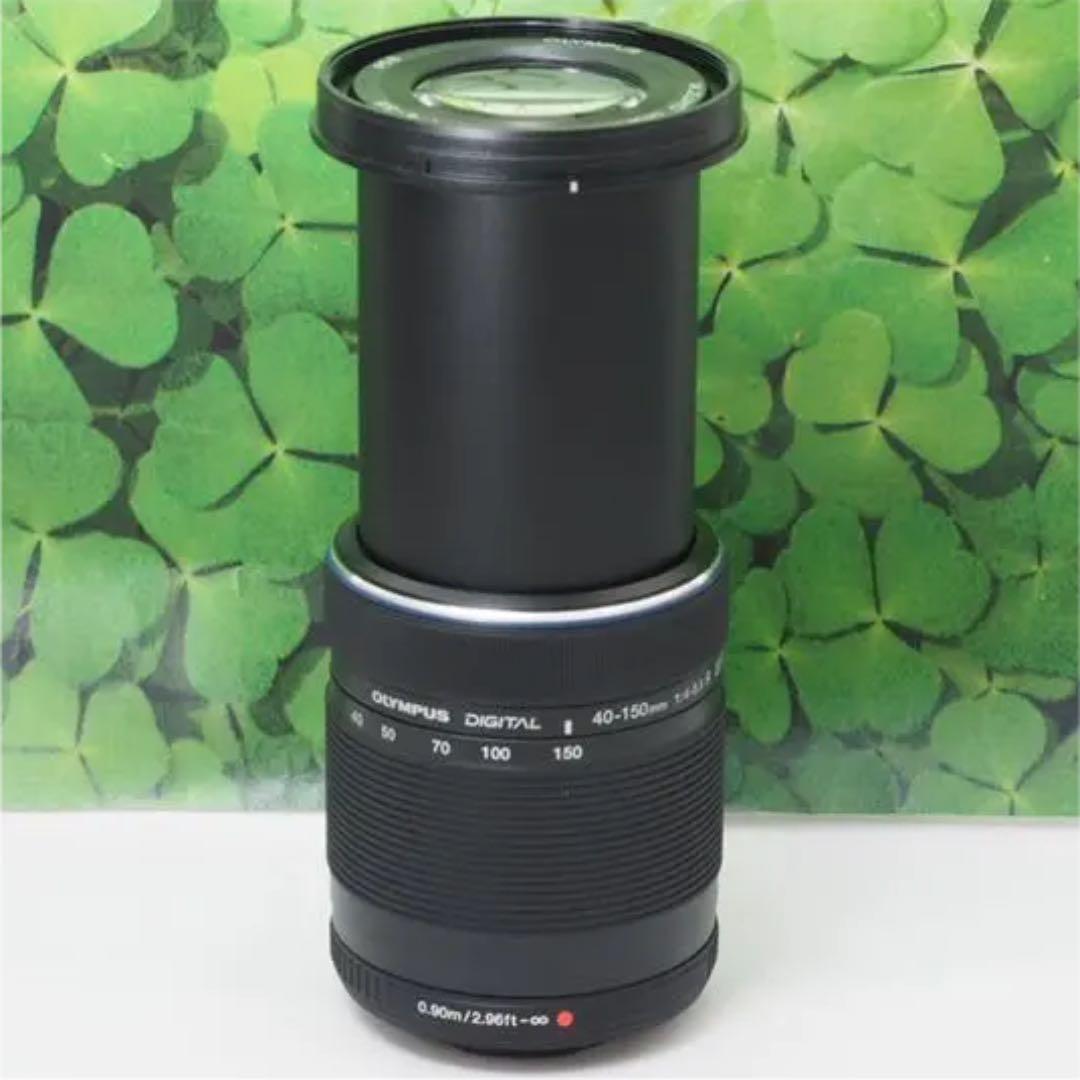 【未使用】オリンパスM.ZUIKO40-150mm望遠レンズスポーツ撮影で大活躍