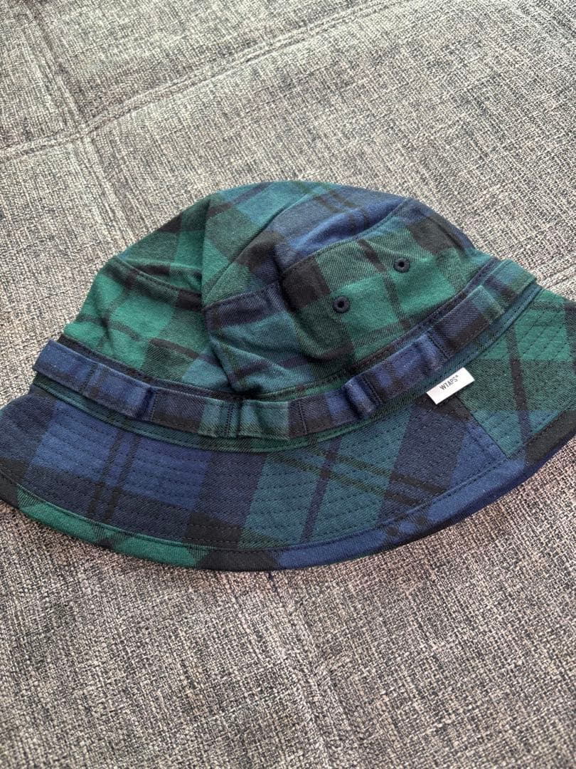 値下げ不可 wtaps jungle hat Lサイズ ブラックウォッチ 新品